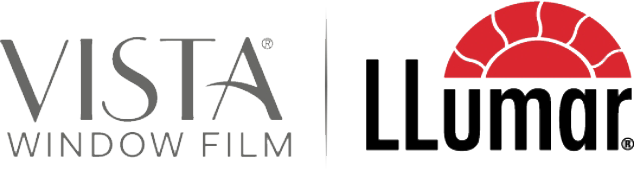 VIsta Window Film and LLumar logos